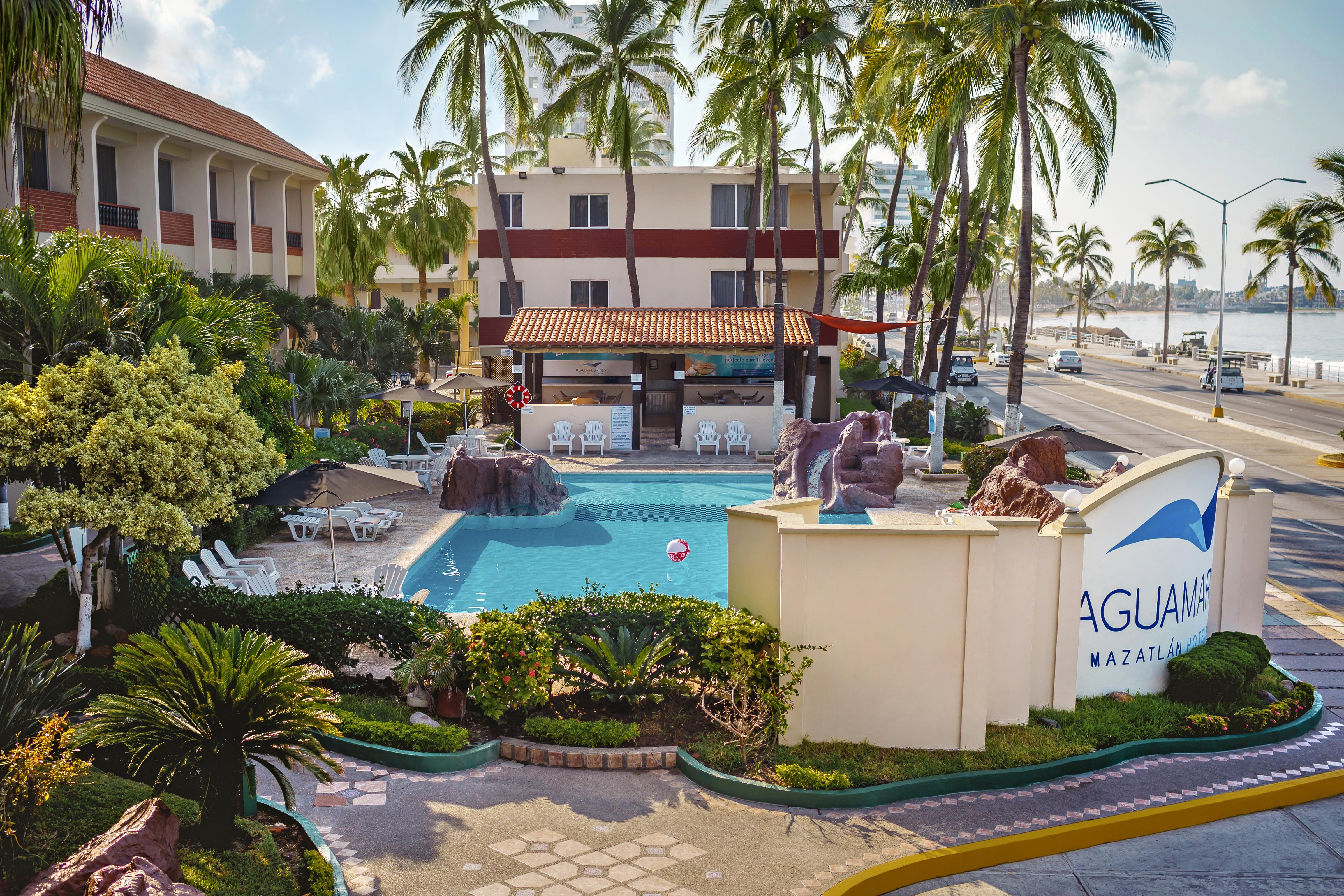 Hotel Aguamarina Mazatlán Buitenkant foto