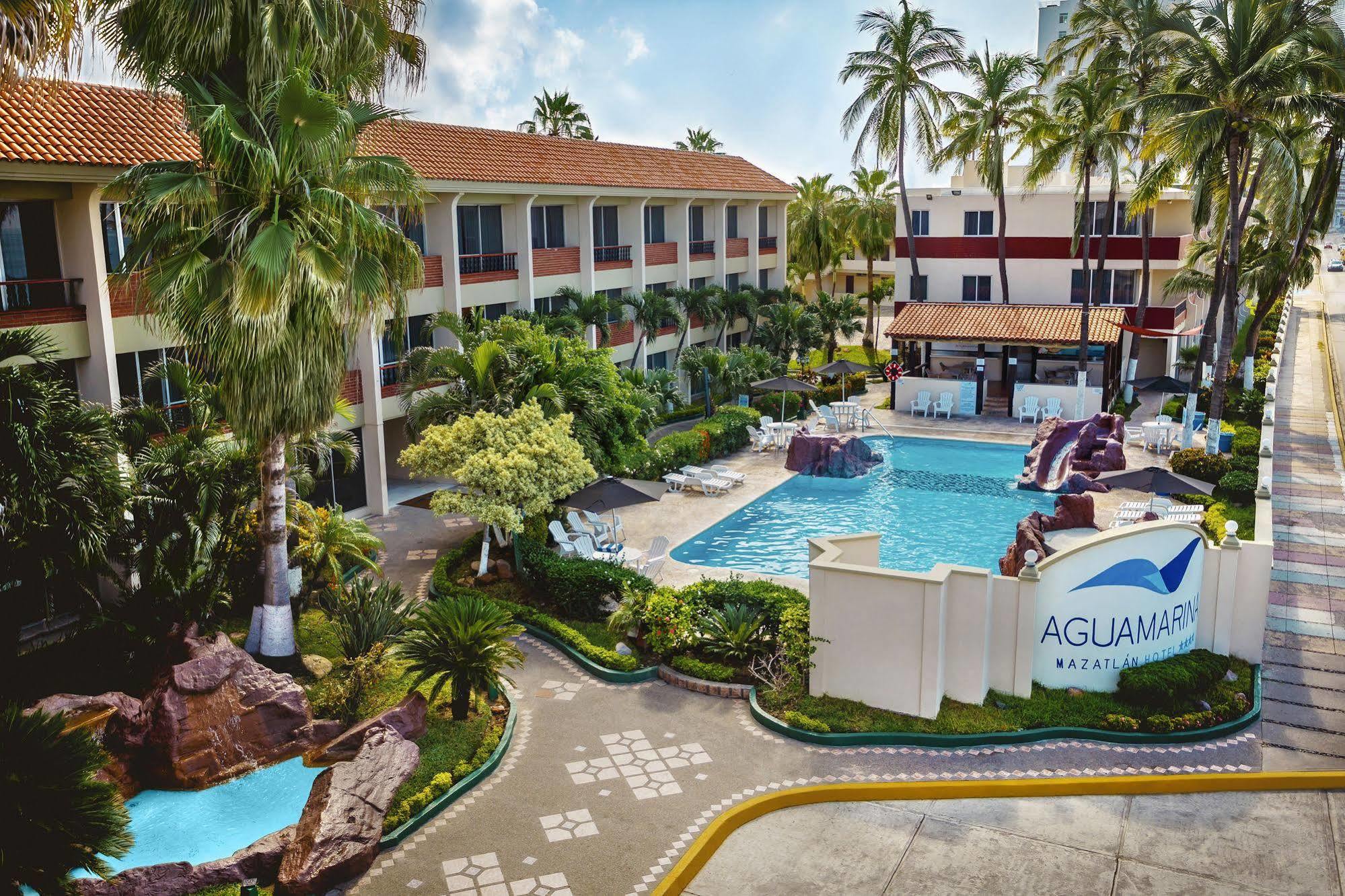 Hotel Aguamarina Mazatlán Buitenkant foto